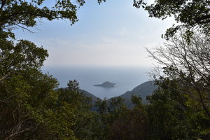 ６．沖の黒島・陸の黒島方面の眺望
