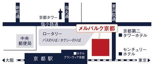 会場までの地図