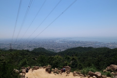 風吹岩の景色