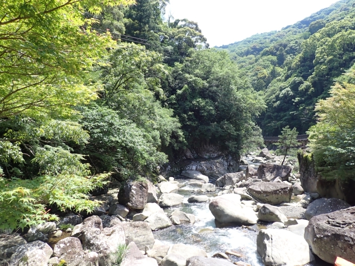 奇絶峡の風景