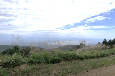 東お多福山山頂からの景色