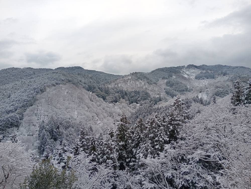 冬の吉野山