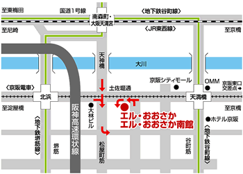 エル・おおさか地図